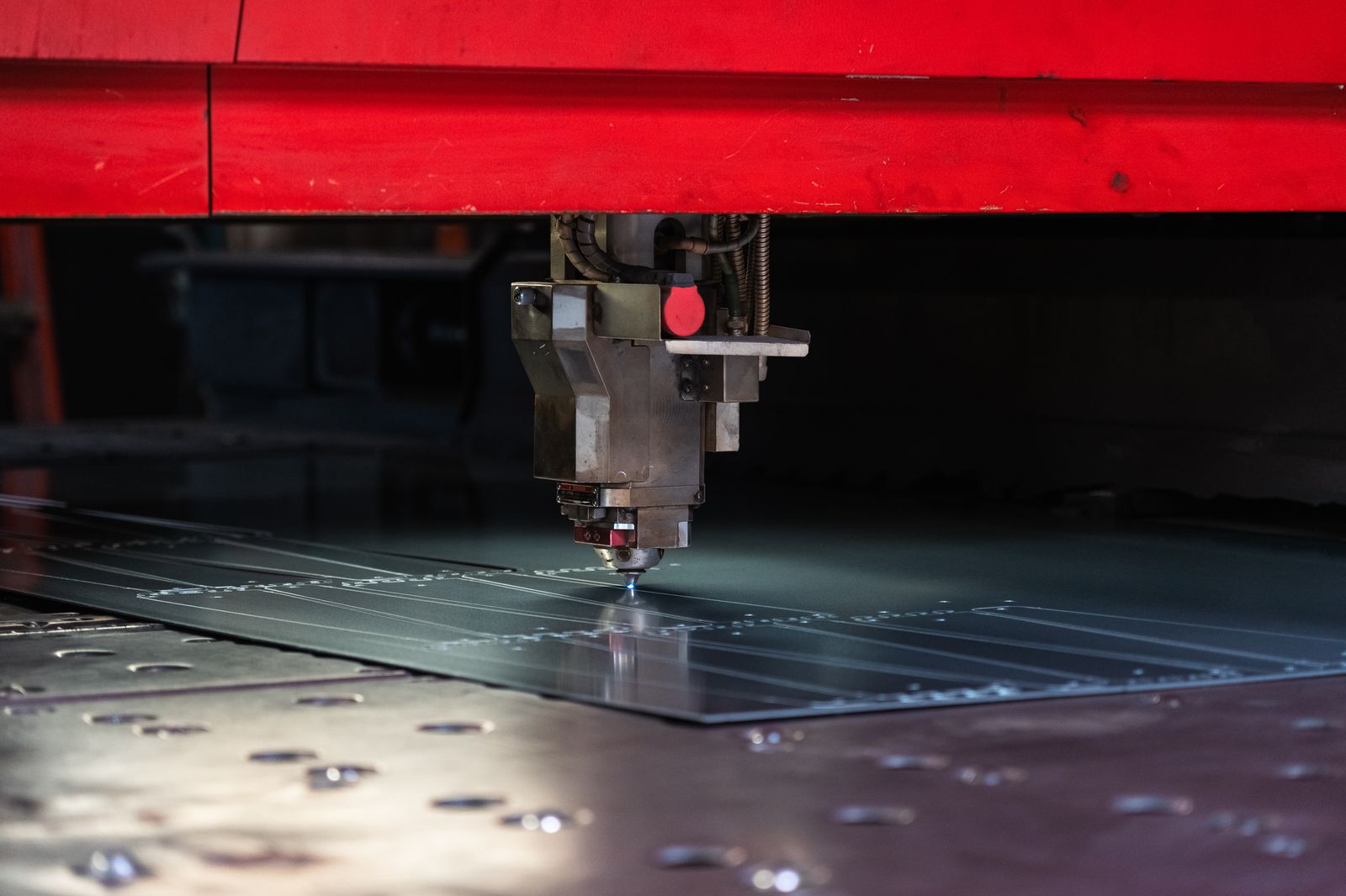 Laser cutting at an Elmsley Keystone facility