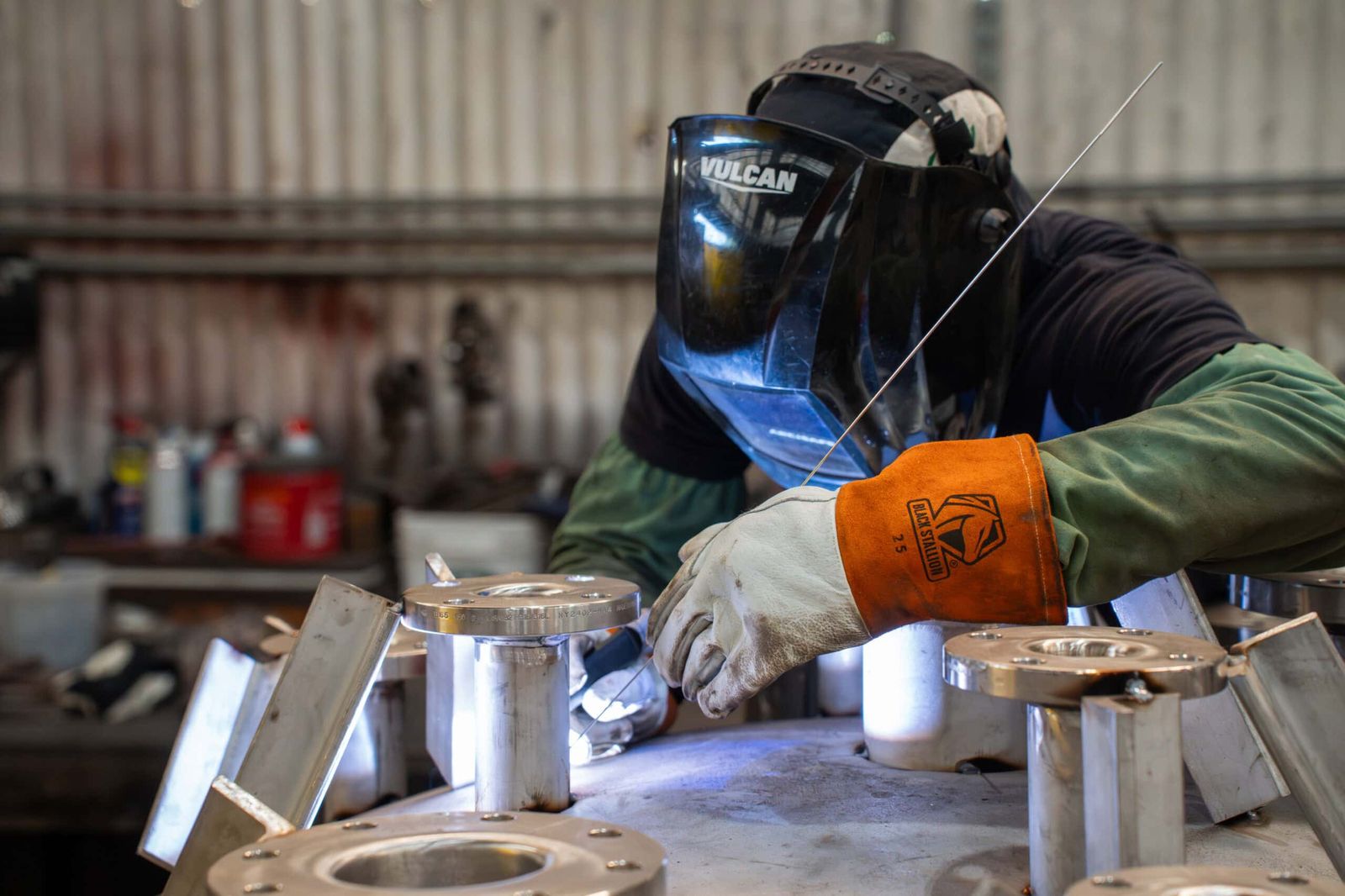 Welding at Schmidt Industrial Services