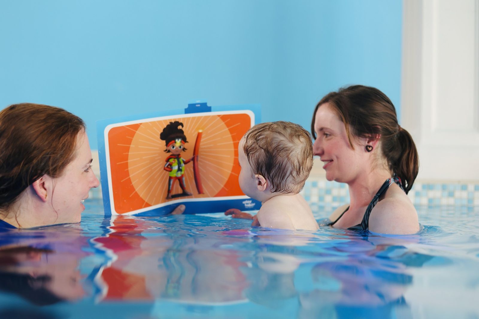 A Water Babies swimming lesson